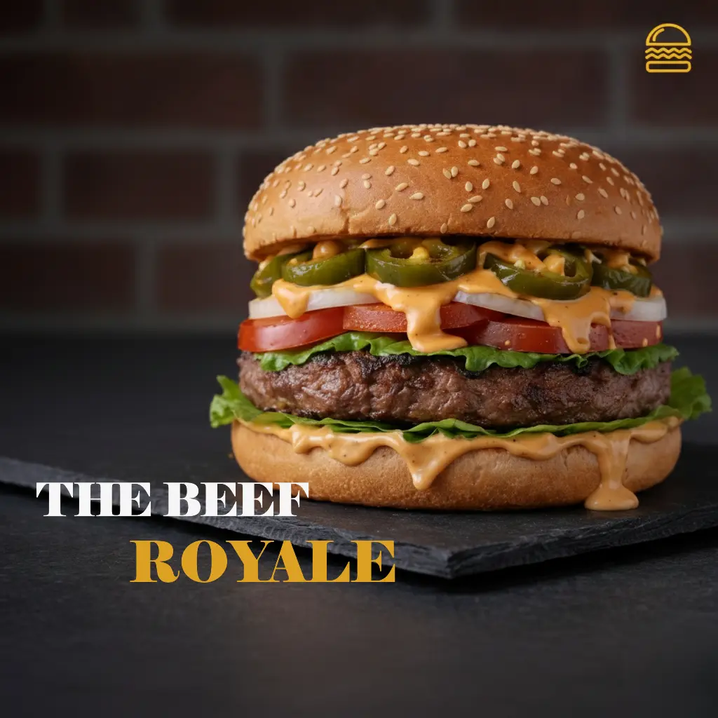 The Beef Royale burger